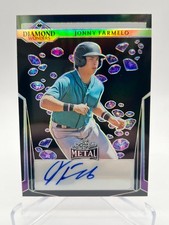 2023 LEAF METAL JONNY FARMELO 5/6 DIAMOND WONDERS AUTO NO. DW-JF1
