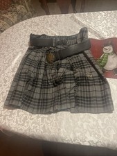 Grey Plaid Kilt Size 42 Traditional Scottish Kilt