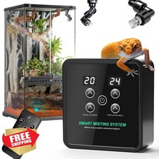 FMATOZ Reptile Mister Humidifier Auto Terrarium Misting System Timer