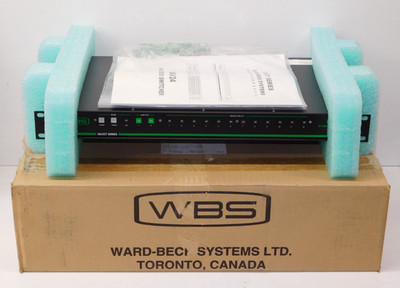 New WBS Ward Beck Systems RAV24 Audio Video Routing Switcher Rack Mount Unit