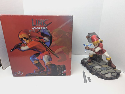 First 4 Figures Zelda Ocarina of Time Link Goron Tunic 10'' Collectible Statue