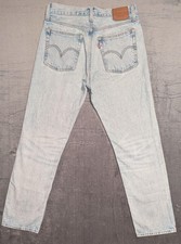 Levis Wedgie Straight Jeans Womens 26x28 Light Wash High Rise Button Fly Denim