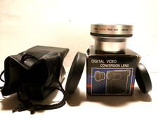 Kenko KNT-20 52mm 2.0x Telephoto Digital Video Converter Lens w/Covers/Case