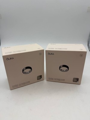 Oura Ring 4 (Oura Ring Gen 4) Fitness Ring - Black - Size 10 Left *READ DESC*