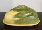Shawnee Pottery Corn King (Complete) Butter Dish #72 Corn on the Cob USA
