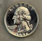 1956-P Washington Quarter Proof - 90% Silver