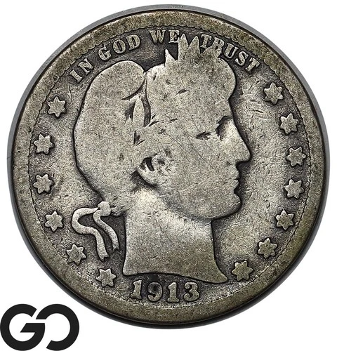 1913 Barber Quarter