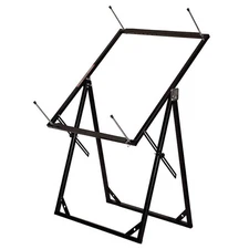 KEYSCO TOOLS  Work Stand,Adjusts to Any Angle,Gray 46D246