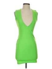 PrettyLittleThing Women Green Cocktail Dress 4