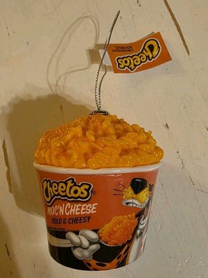 Cheetos Bold & Cheesy Mac 'N Cheese Shatterproof Ornament  New Chester Cheetah 