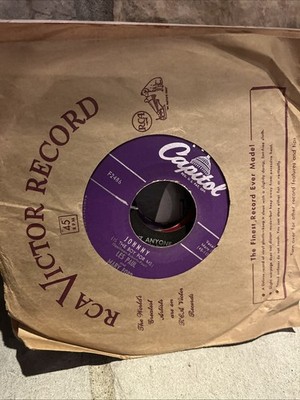 Les Paul and Mary Ford - Vaya Con Dios / Johnny (Is The Boy For Me) 7  45rpm VG