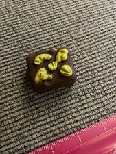 Kids Play Food Brownie With Nuts Plastic BE1