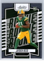 2023 Panini Absolute #118 Jayden Reed RC — Rookie Card | Green Bay Packers. rookie card picture