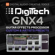 Digitech GNX4 Guitar Multi-FX Presets Library (1,200 Presets) - Instant Access