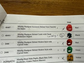 Lego 8780 Citadel of Orlan w/Manual + Cards, 9 Pieces Missing Excellent