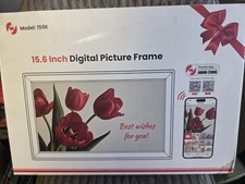 64GB Frameo 15.6" Digital Picture Frame Large 1920 x 1080 IPS FHD Touch...