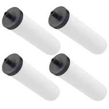 British Berkefeld Doulton Ceramic Water Filter Candle W9121226 7" Sterasyl 4 Pk
