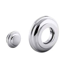 KOHLER 1-Handle Wall-Mount Shower Arm Trim Kit Traditional in Polished Chrome