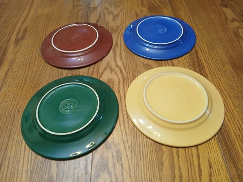 Longaberger Woven Traditions 10" Essteller 4er Set eingestellte Farben - Bild 4 von 7
