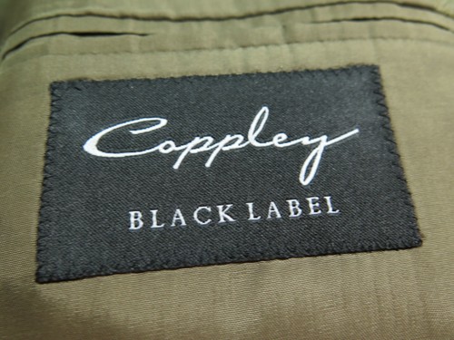 Chaqueta Blazer Abrigo Deportivo Coppley Etiqueta Negra Para Hombre Marrón Sólido 50 R Hombre Grande Usada en Excelente Condición - Imagen 8 de 12