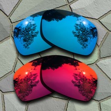 Blue Violet Red Polarized Anti-scratch Lenses Replacement For-Oakley Ravishing