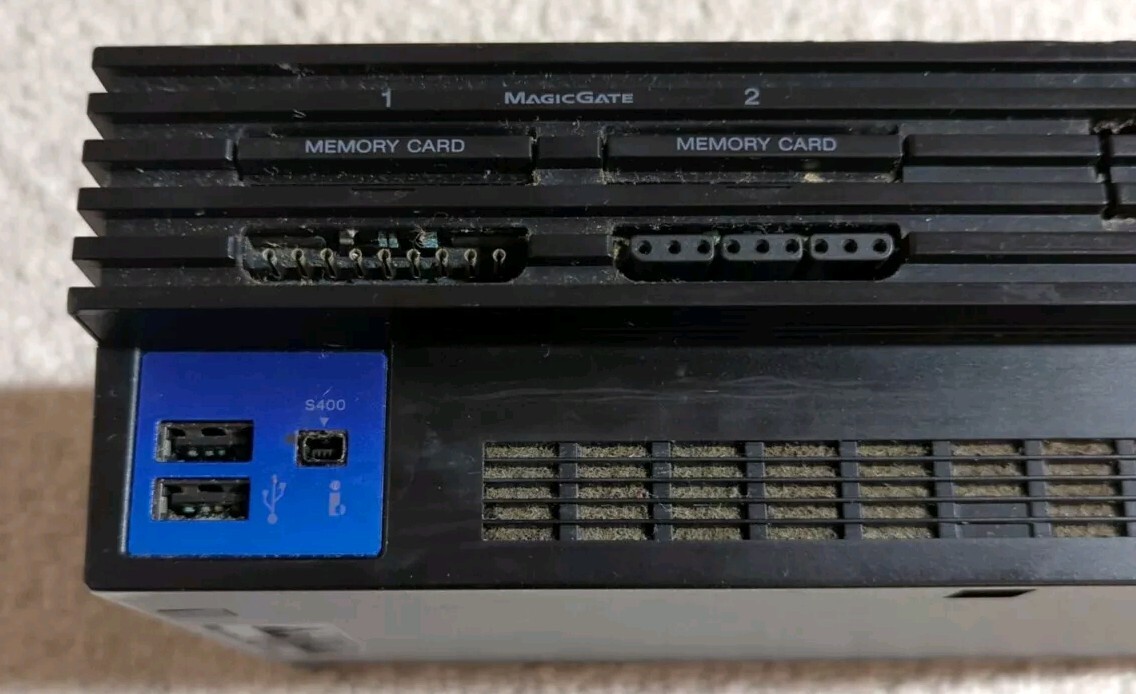 プレイステーション2 Sony PlayStation 2 Launch Edition Black Console (SCPH-15000