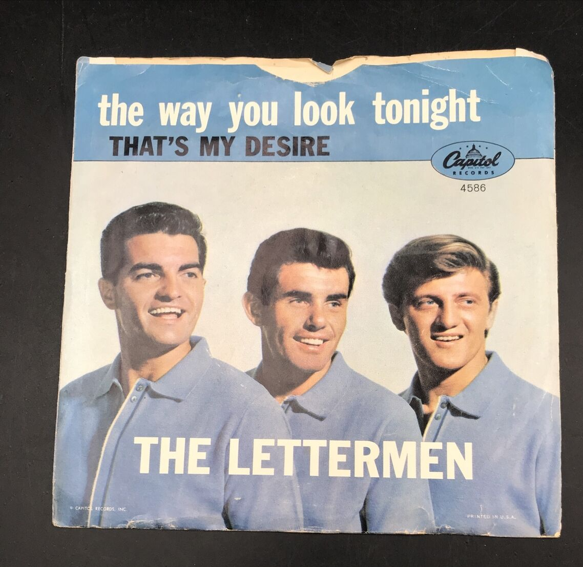 The Lettermen – The Way You Look Tonight / That's My Desire - 7