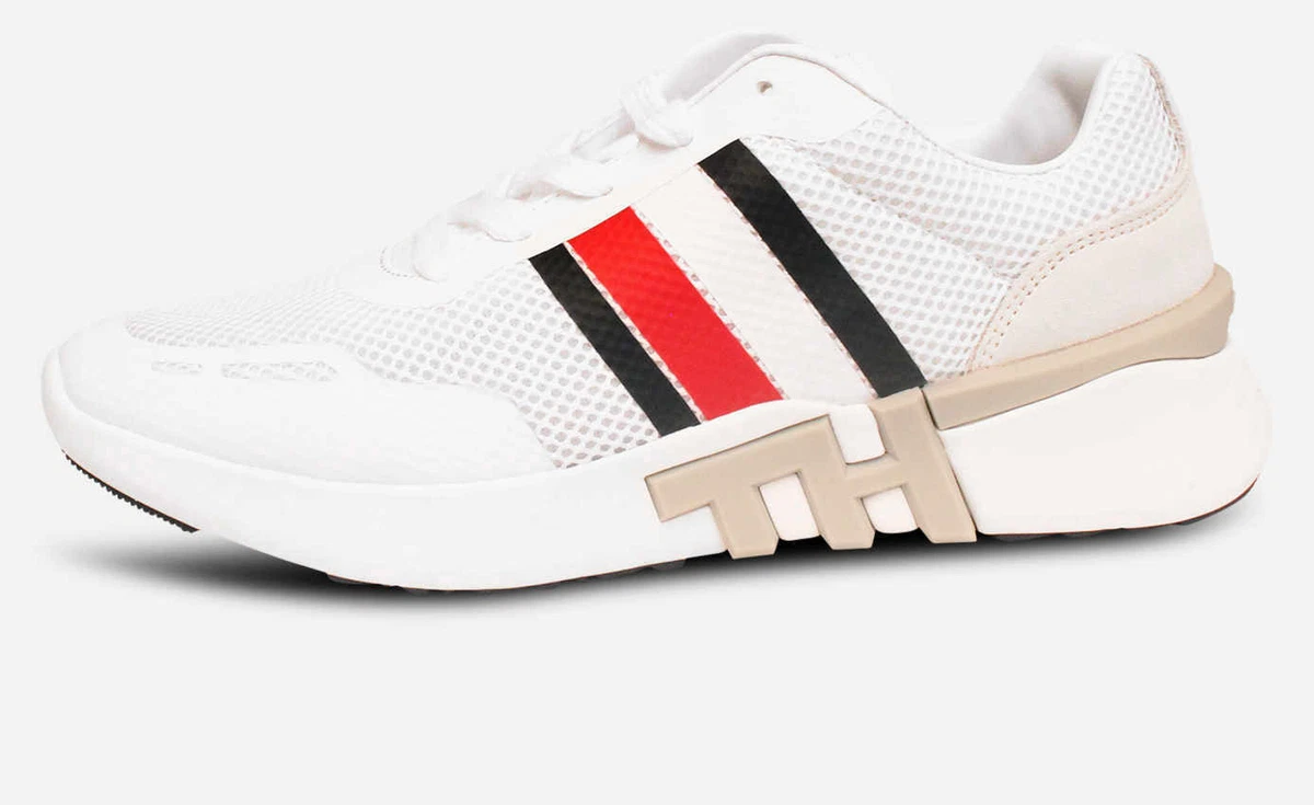 Tommy Hilfiger Designer Lightweight White Sneakers