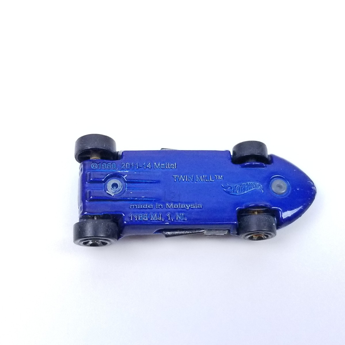 Hot Wheels 1969 Twin Mill Blue With White Stripe Diecast Vehicle