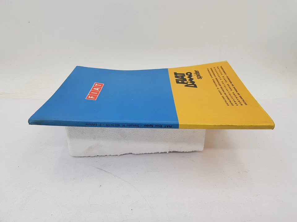 Manuale officina catalogo parti di ricambio di carrozzeria Fiat Dino Spider 2^ed - Immagine 3 di 4