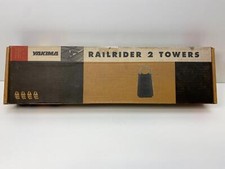 New Yakima Car Ski Roof Rack Railrider 2 Non Locking Towers 0202 New Yakima Car Ski Roof Rack Railrider 2 Non Locking Towers 0202