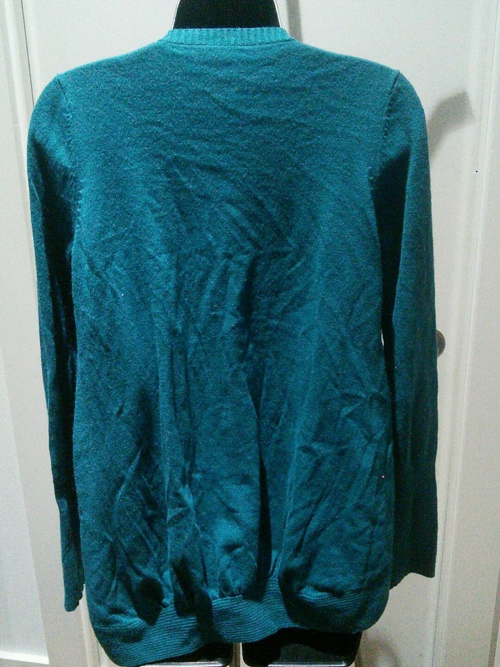 Anthropologie field flower tie cardigan, size medium - Image 4 of 4