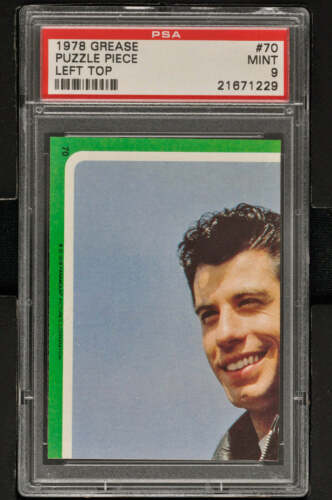1978 - Topps Grease Series 2 #70 Puzzle Piece Left Top - PSA 9 - Picture 1 of 3