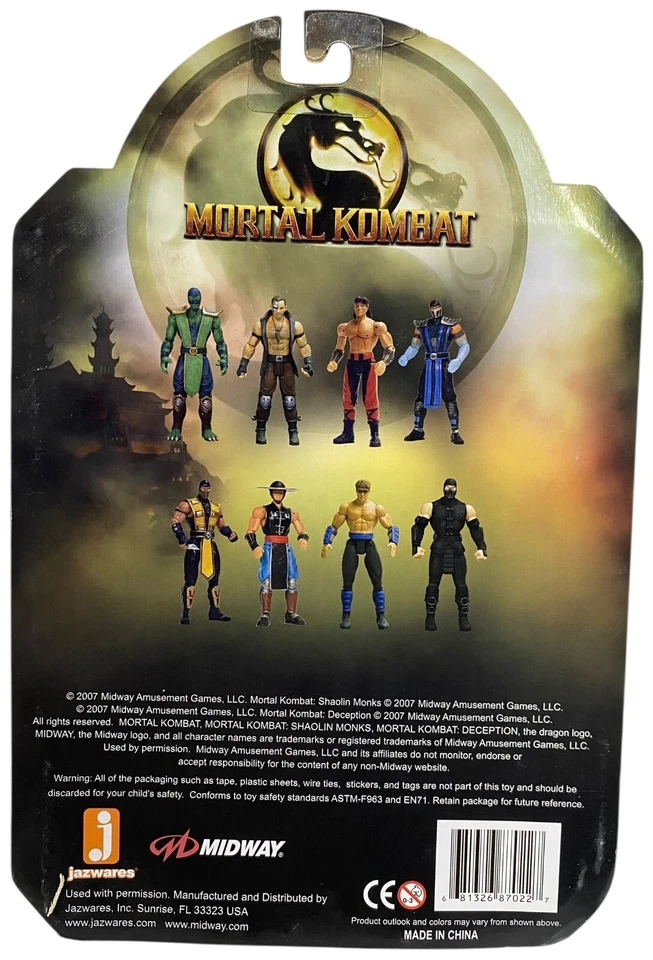 Figura de acción Mortal Kombat Goro Deception 2007 SDCC Toyrocket exclusiva nueva Foto 2 de 4