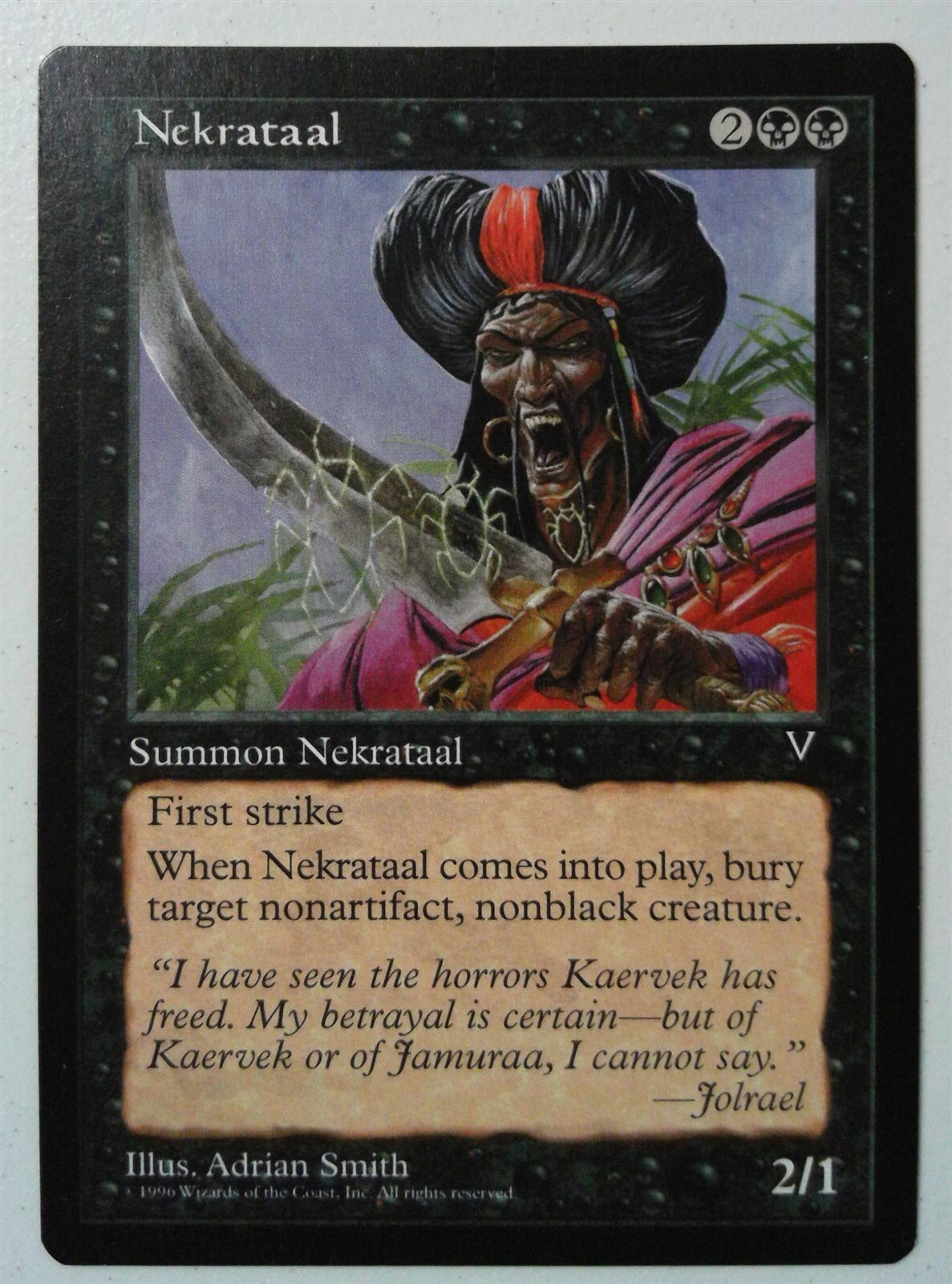 Nekrataal *Uncommon* Magic MtG x1 Visions SP