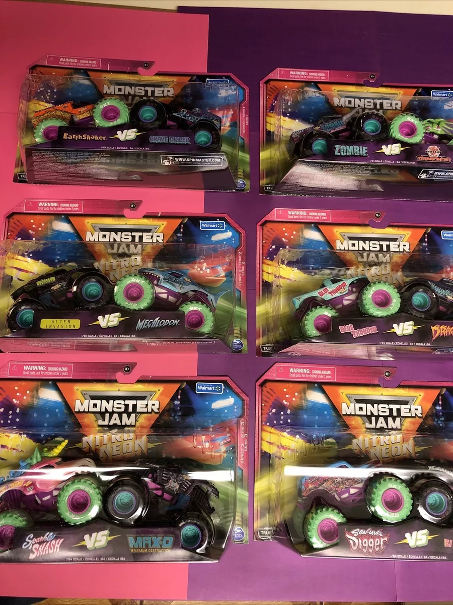 Brand New Exclusive Monster Jam Monster Truck Collection 9 Trucks Total