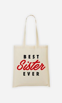 Tragetasche Tote Bag - BEST SISTER EVER