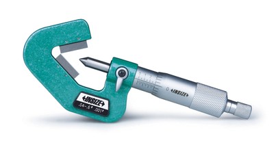Insize V-ANVIL MICROMETER, .2-1'', graduation .001'' (3290-105)