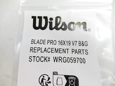 BUMPERGUARD / GROMMET SET: WILSON BLADE PRO V7 / PRO STOCK H22
