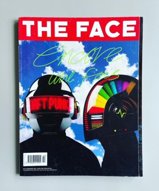 洋書 THE FACE DAFT PUNK Daft Punk / The Face Magazine / 2001 / Edition Originale