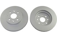 Kavo Parts 2X Bremsscheiben Vorne Ø254 Mm BelüFtet Beschichtet FüR KIA Rio DC