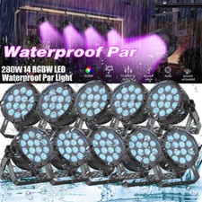 IP65 Waterproof 14LED Par Light 14x20W 4in1 RGBW DMX512 Outdoor Stage Light