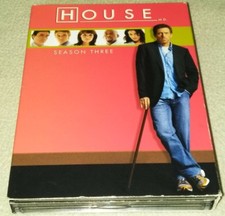House - Season Three (DVD, 2007, 5-Disc Set)