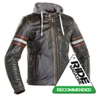 Richa Toulon 2 Leather Hooded Exclusive Black Orange