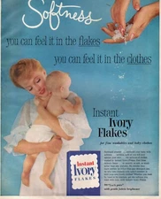 1959 Vintage ad Ivory Flakes retro Detergent retro Laundry detergent 10/16/22