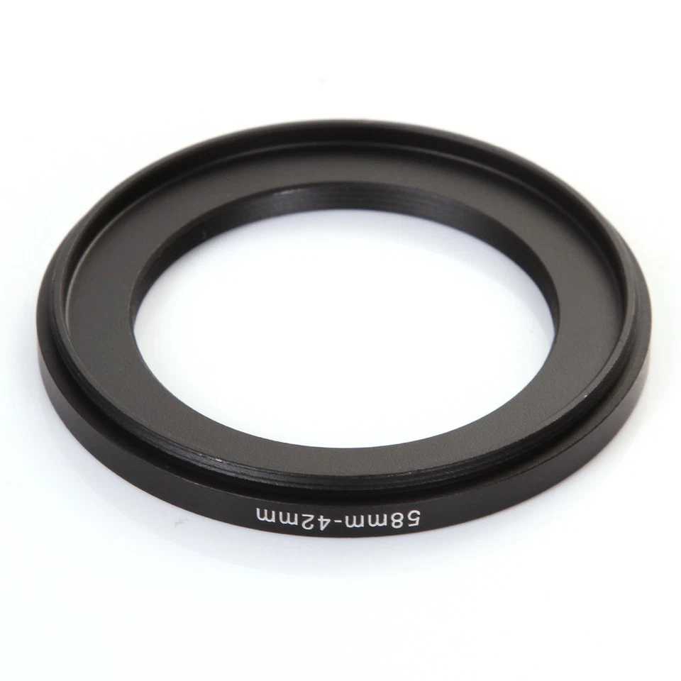 82mm-77mm 82mm to 77mm Step Down Filter Ring Adapter Black - Image 2 of 4