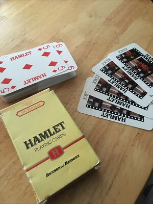 Hamlet Spielkarten Benson & Hedges, 70er Jahre. Retro.