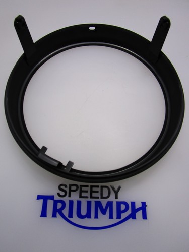 TRIUMPH SPEED TWIN HEADLIGHT BEZEL RIM BLACK T2701116 - Picture 3 of 8