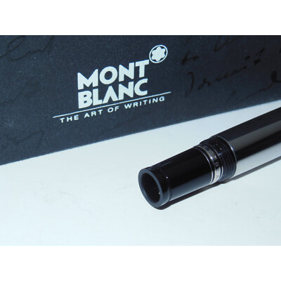 NOS/2ND* Montblanc Boheme Steel Noir Fountain Pen 18K M