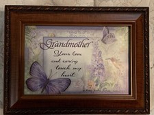 Grandmother Wood Jewelry Music Box